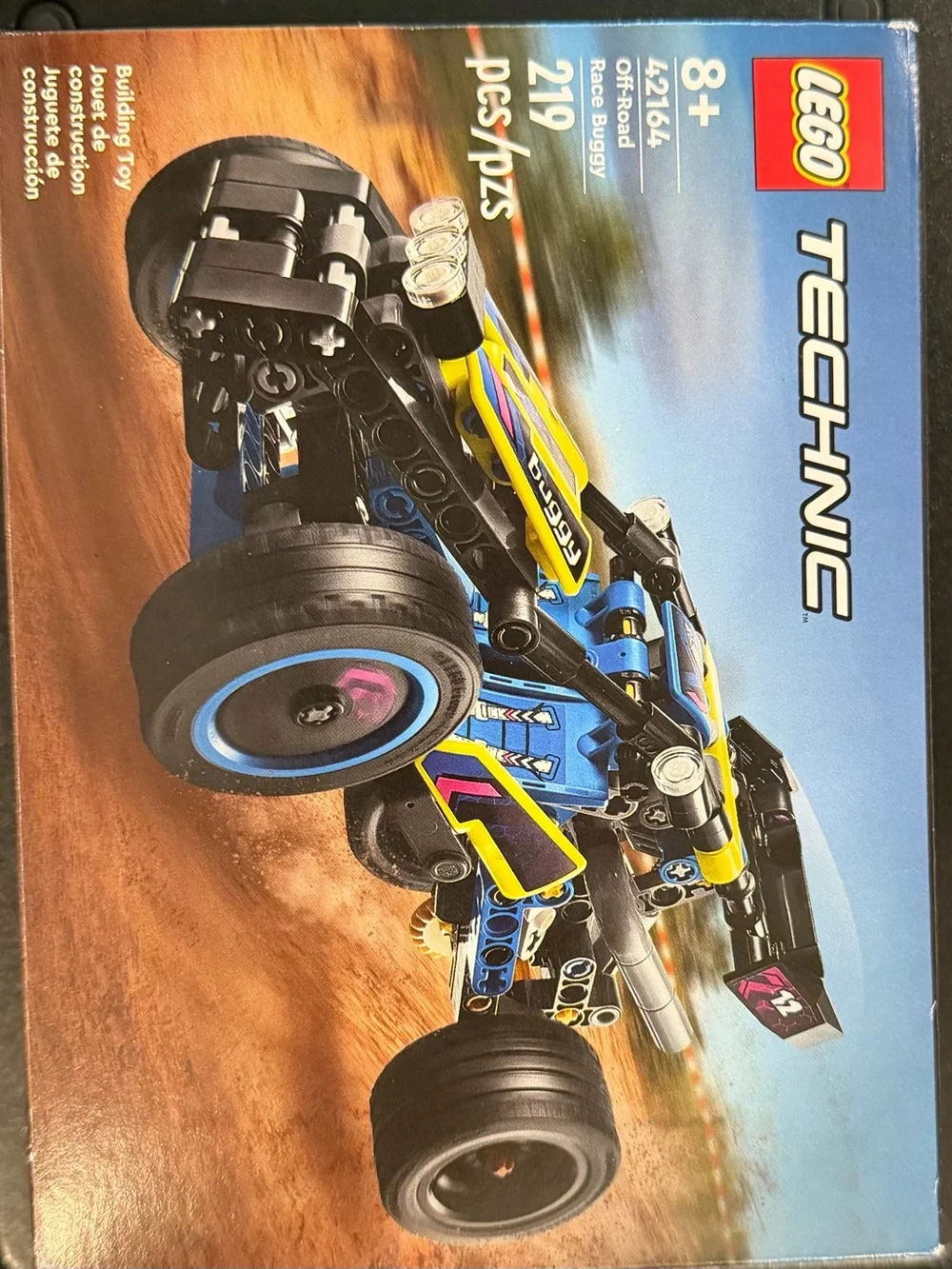 Lego Technic Blue and Yellow Off-Road Buggy